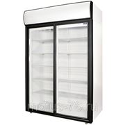 Холодильный шкаф Polair DM 114Sd-S (полаир ШХ-1,4 стеклянная дверь-купе) фото