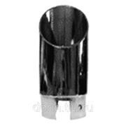 Заглушка декоративная скошенный цилиндр для колонны SL 01, хром/некр. фото