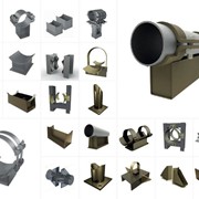 Подвеска для крепления трубопроводов АПЭ 1587.0 фото