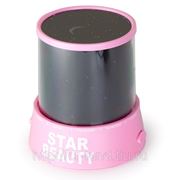 Проектор звездного неба Star Beauty, розовый фотография