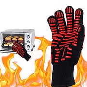 Барбекю Гриль-перчатка 500 ℃ Экстремальные жаропрочные Перчатки Кулинария выпечки Перчатки Кемпинг Пикник фото