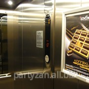 Реклама в лифтах фото