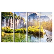 Картина Водопад в Хорватии фото