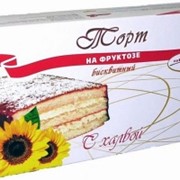 Торт на фруктозе с халвой купить в Алматы фото