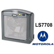 Сканер штрихкода Motorola LS7708 настольный лазерный многополосный (черный, USB)