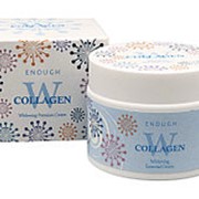 Enough Осветляющий крем с Морским коллагеном W Collagen Whitening Premium Cream, 50 мл фотография