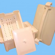 Контейнер для дезинфекции и транспортировки отработанных медицинских инструментов и материалов КДХТ-01 (герметичный)