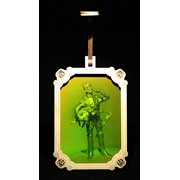 Сувенир голографический с подсветкой настольный Полковник фото