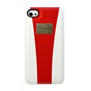 Крышка Aston Martin для iPhone 4\4S белая\красная фото