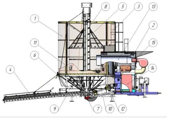 Рециркуляционные зерносушилки с камерой нагрева (часть 2) " Строительный онлайн-