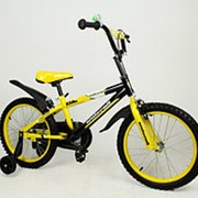 Детский велосипед BARCELONA 18 желтый фотография
