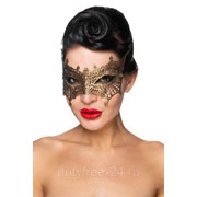 Золотистая карнавальная маска Алькор фотография