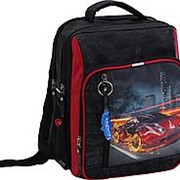 Школьный рюкзак Bagland 'Школьник' черный с машиной фото