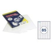 Этикетки MEGA Label (38×16,9мм, белые, 85шт. на листе A4, 25 листов) фото