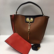 Женская сумка VALENTINO Brown фото