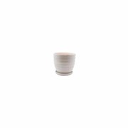 Керамический горшок с подставкой, 4,7л., белый Артикул BH-20-3 фото