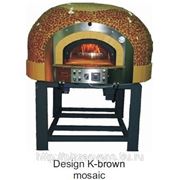 Печь для пиццы на дровах и газу серии GR дизайн “K“ фото