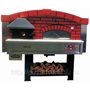 Печь для пиццы на дровах и газу серии MIX дизайн “R“ фото