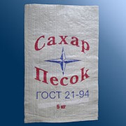 Мешок 5-7 кг (30х50) с цветной печатью “МУКА, САХАР“ фото