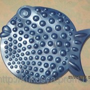 Рыбка ОРТО синяя. Мини-коврики в ванную фотография