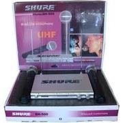Shure SH-500 2 радиомикрофона цена 600грн фото