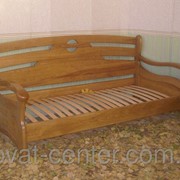 Диван-кровать Луи Дюпон Люкс (190/200*80/90/120) массив - сосна, ольха, дуб.