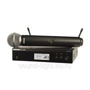Shure BLX24R/Beta58 Профессиональная вокальная радиосистема с ручным радиомикрофоном фото