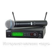 Микрофон SHURE SLX24/BETA58 проф. радиосистема. магазин. фото