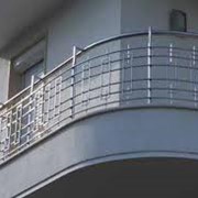 Перила для балконов из нержавейки
