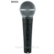 Shure SM58-S профессиональный вокальный динамический кардиоидный микрофон с выключателем фото