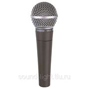 Shure SM58-LC профессиональный вокальный динамический кардиоидный микрофон без выключателя фото