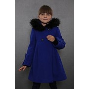 Пальто зимнее 7-505-700 (синий) фото