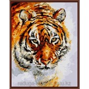 Картина по номерам Л.Афремов - Тигр на снегу фотография
