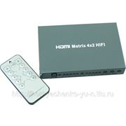 HDMI разветвитель matrix 4x2 фото