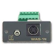 Kramer WAS-1N (W) Переходник мини-DIN+разъём аудио 3.5мм > клеммный блок (арт. WAS-1N (W)) фото