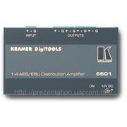 Kramer 6601 цифровой усилитель-распределитель звука 1:4 фото