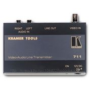 Kramer 712XL Приемник композитного видео и стерео аудио сигналов по витой паре, 0.28кг