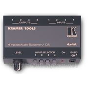 Kramer 4x4A усилитель-распределитель звуковых стереосигналов фото