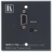 Настенная панель, передатчик VGA сигнала в витую пару (CAT5) (Евро) Kramer WP-110 фотография