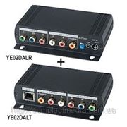 YE02DAL комплект передачи RGB видеосигнала и цифрового, стерео аудио сигнала до 300 м. фотография