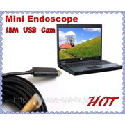 10m USB Cable Wire Tube Camera Snake Inspection 4LED фотография