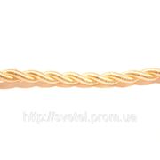 Витой декоративный кабель в шелковой оплетке (золотой) 2Х0,75 мм Cordon D'or фото