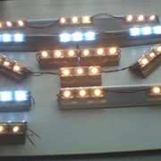 Светодиодные модули из трех светодиодов “пиранья“ фото