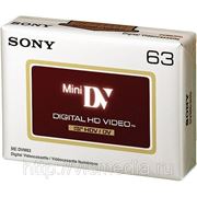 Видеокассета Sony MiniDV DVM 63 HDV фотография