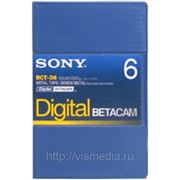 Видеокассета Digital Betacam SONY BCT D6 фотография
