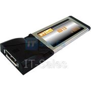 контроллер STLab STLab C-440 ExpressCard -&gt; eSATA II + USB2.0 1port фото