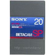 Видеокассета Betacam SP SONY BCT 20MA фото