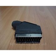 Штекер SCART 21pin фото
