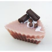 Мыло ручной работы “Кофе с корицей“ (Handmade Soap-cake “Coffee with cinnamon“) фото