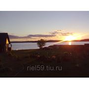 Земельные участки на берегу реки Кама. фото